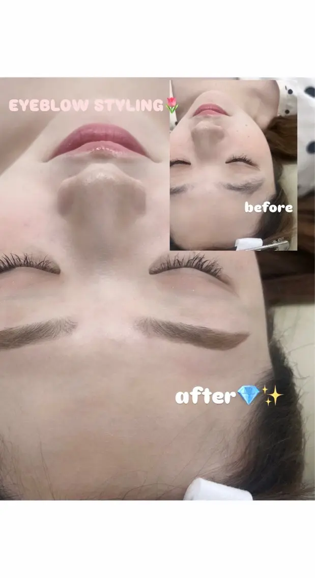 アイブロウ メンズアイブロウ 眉毛ワックス脱毛 BEAUTY GENE 脇之薗のマツエク・マツパデザイン