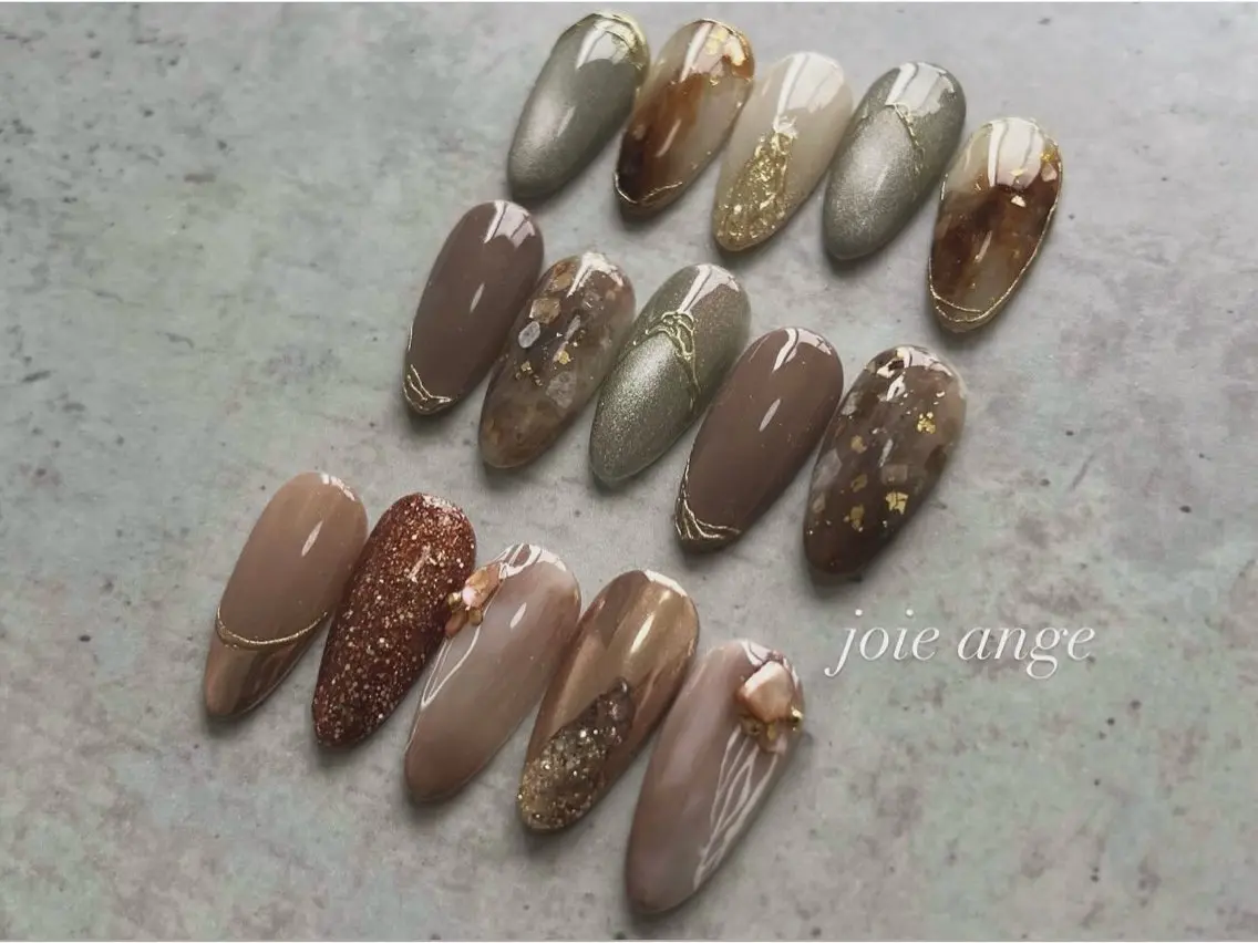 ネイル ハンドネイル joie ange MEGUMI上本町店のネイルデザイン