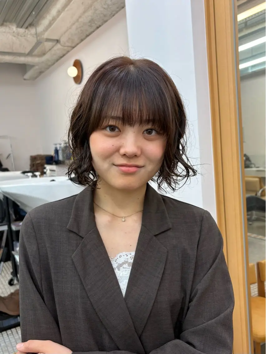 ショート yelm府中 ユリのヘアスタイル
