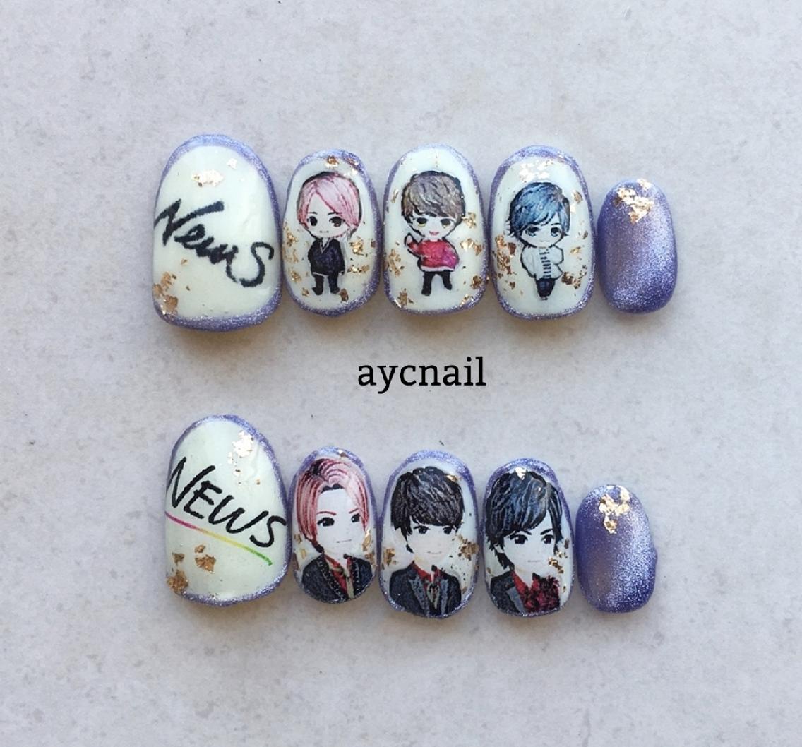 ネイル ネイルチップ その他(ネイル) 推しネイル | 　aycnailのネイルデザイン