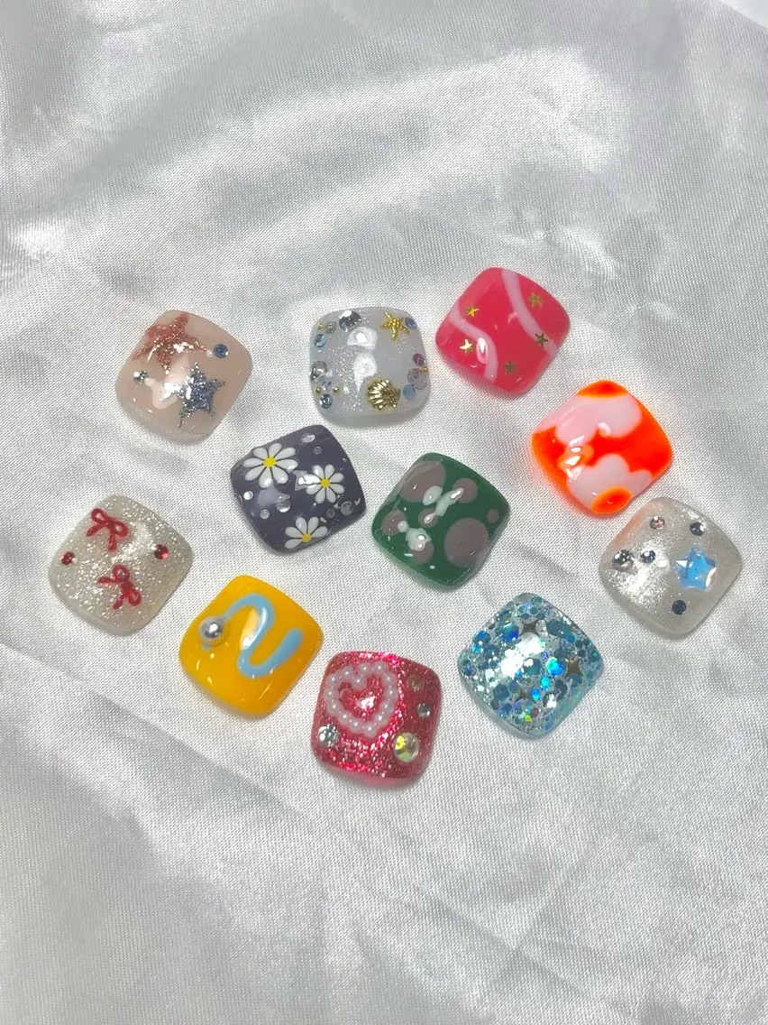 ネイル アートネイル フットネイル No8 RYOのネイルデザイン
