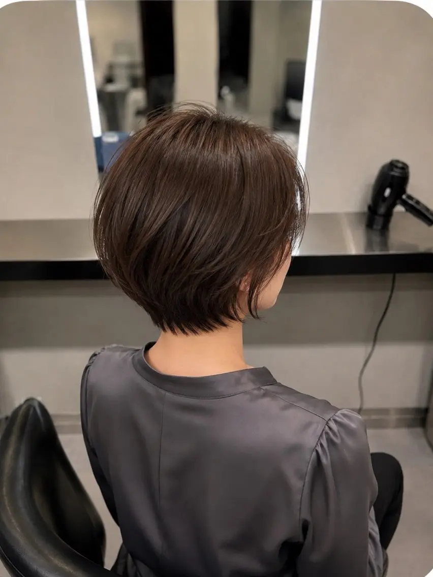 ミディアム カラー ブラウンカラー トリートメント 🌈ウルトワ水素 髪質改善naru🌈のヘアスタイル