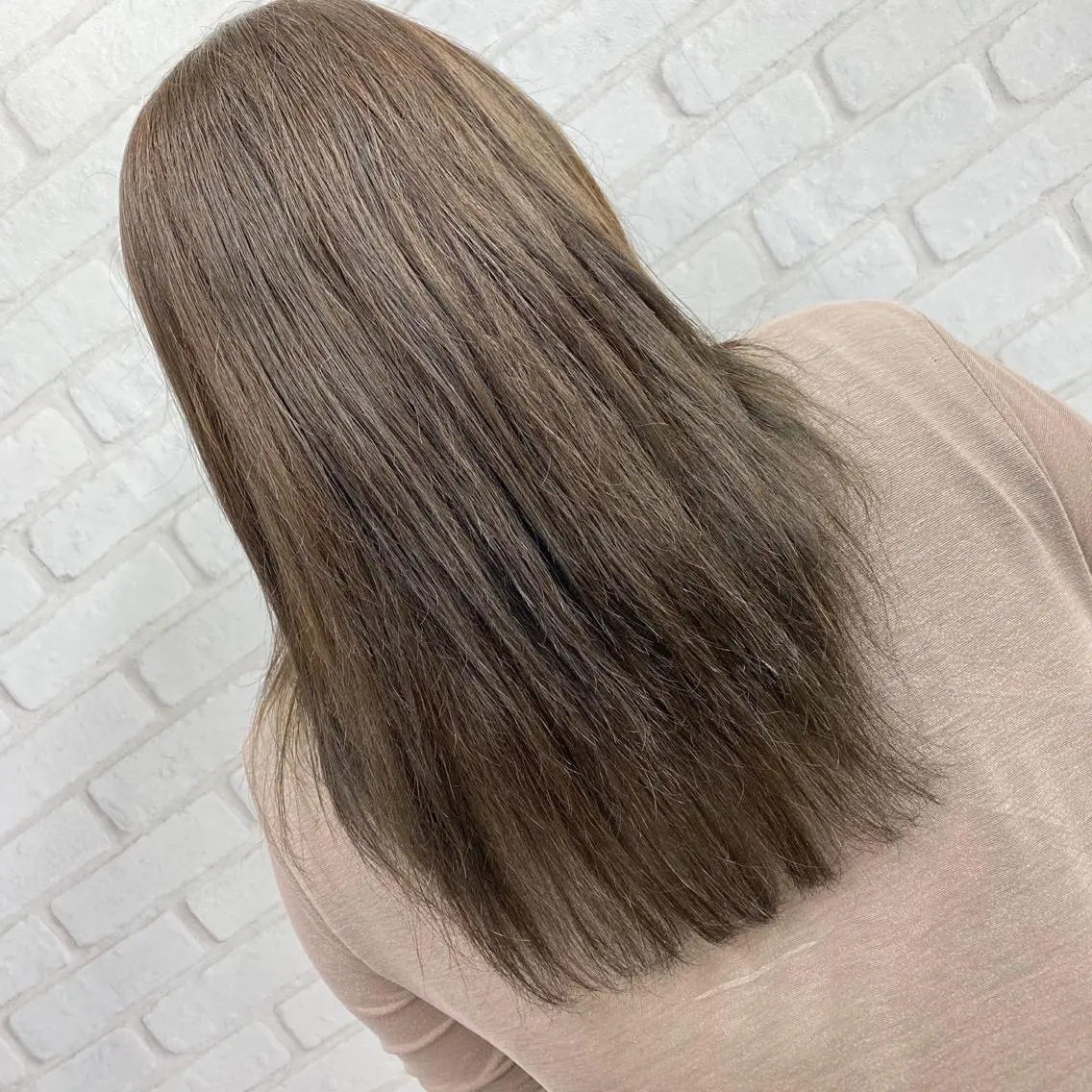 ミディアム カラー ブリーチカラー🫧 森　凪沙のヘアスタイル