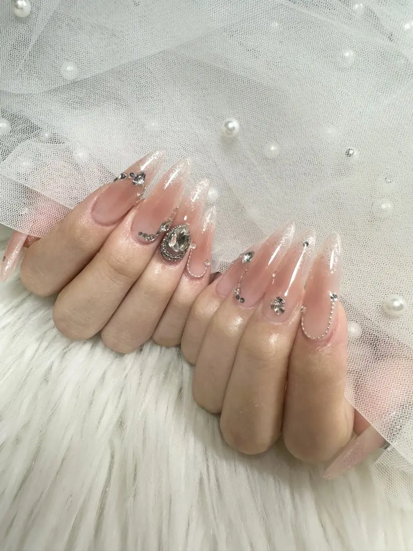 【ハンド】10本長さだし+デザインやり放題🎀の写真