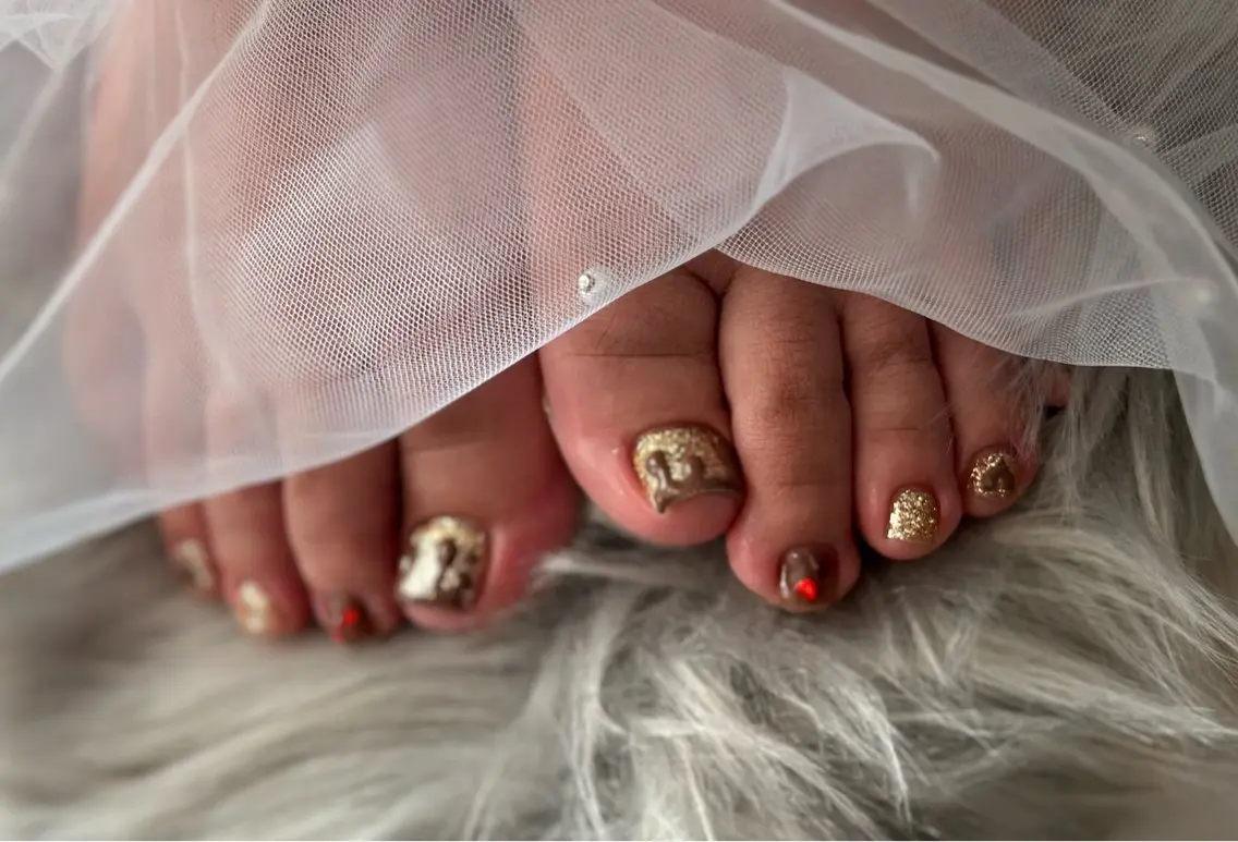 ネイル フットネイル ticano nailのネイルデザイン