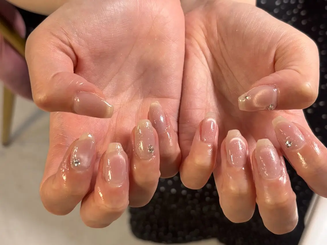 ネイル 渋谷T&B ロング ネイル/ユキ🤎のネイルデザイン
