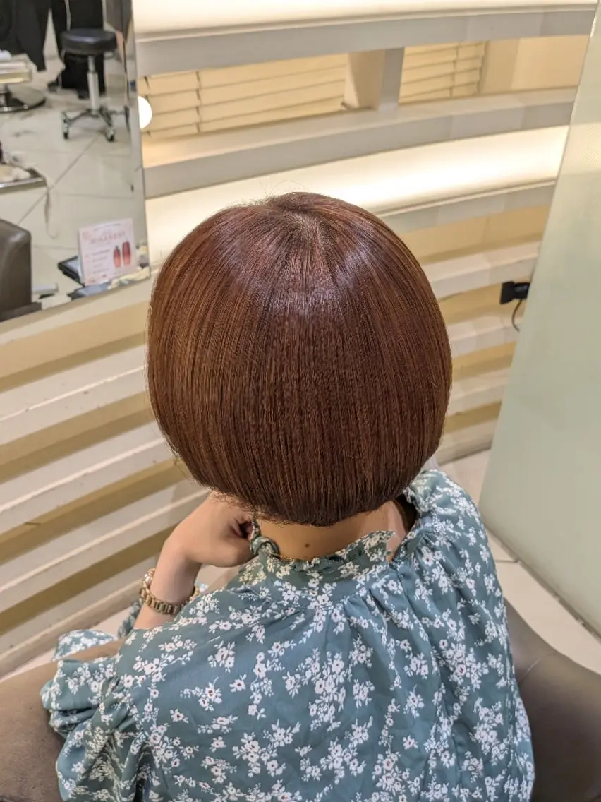 カラー ヘアカラー 艶髪/似合わせ/ ブリーチなし🫧のヘアスタイル