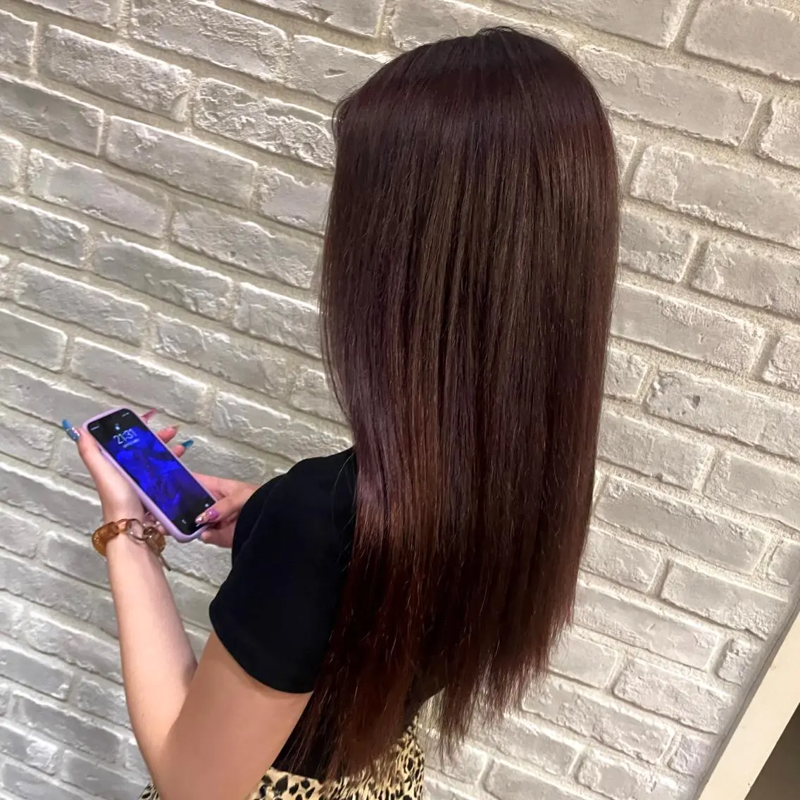 ロング カラー カット ヘアカラー 【美ボブ.艶カラー. 梅田茶屋町】midoのヘアスタイル