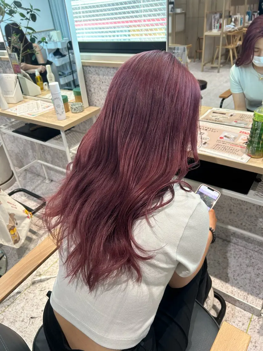 カラー ♡透明感カラー★ ネイル/しの♡のヘアスタイル