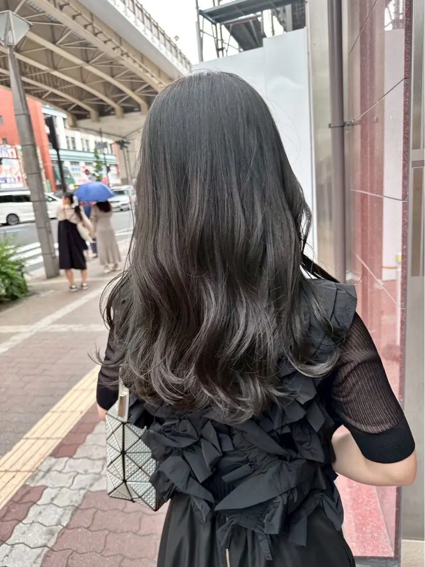 ロング ヘアカラー トリートメント TLUUS/大阪梅田 ボブ ショート✨️蓮のヘアスタイル