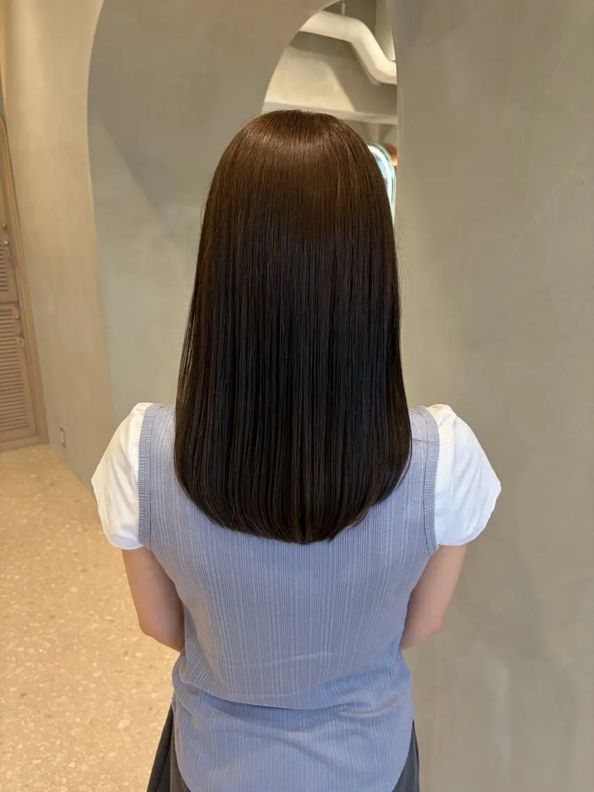 セミロング カラー Luce ゆいり🫧のヘアスタイル