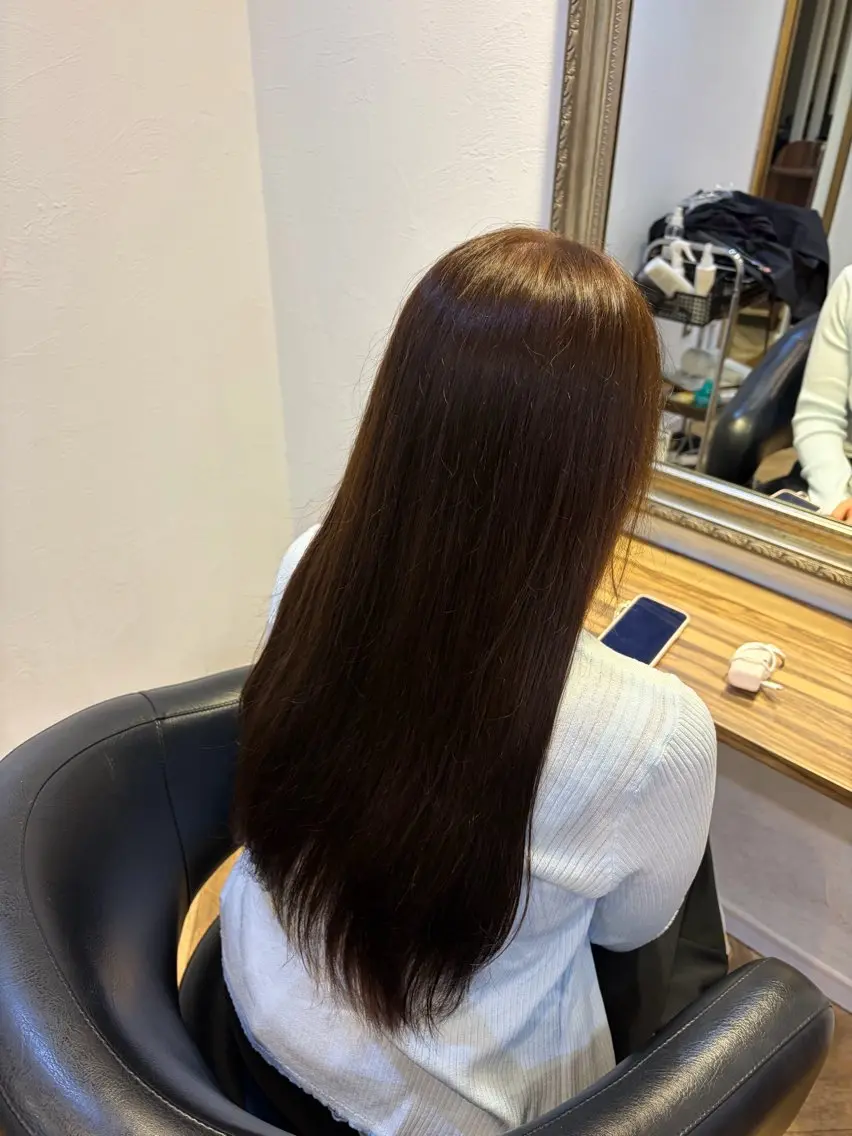 カラー ベージュカラー 透明感カラー 💖那姫/ 艶髪似合わせカラー✨のヘアスタイル