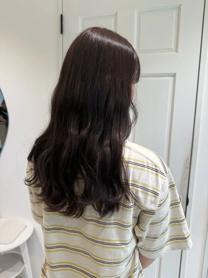カラー ブラウンカラー 透明感カラー ヘアカラー 南町田/ヘアメ /ヘアアレンジ/はなのヘアスタイル