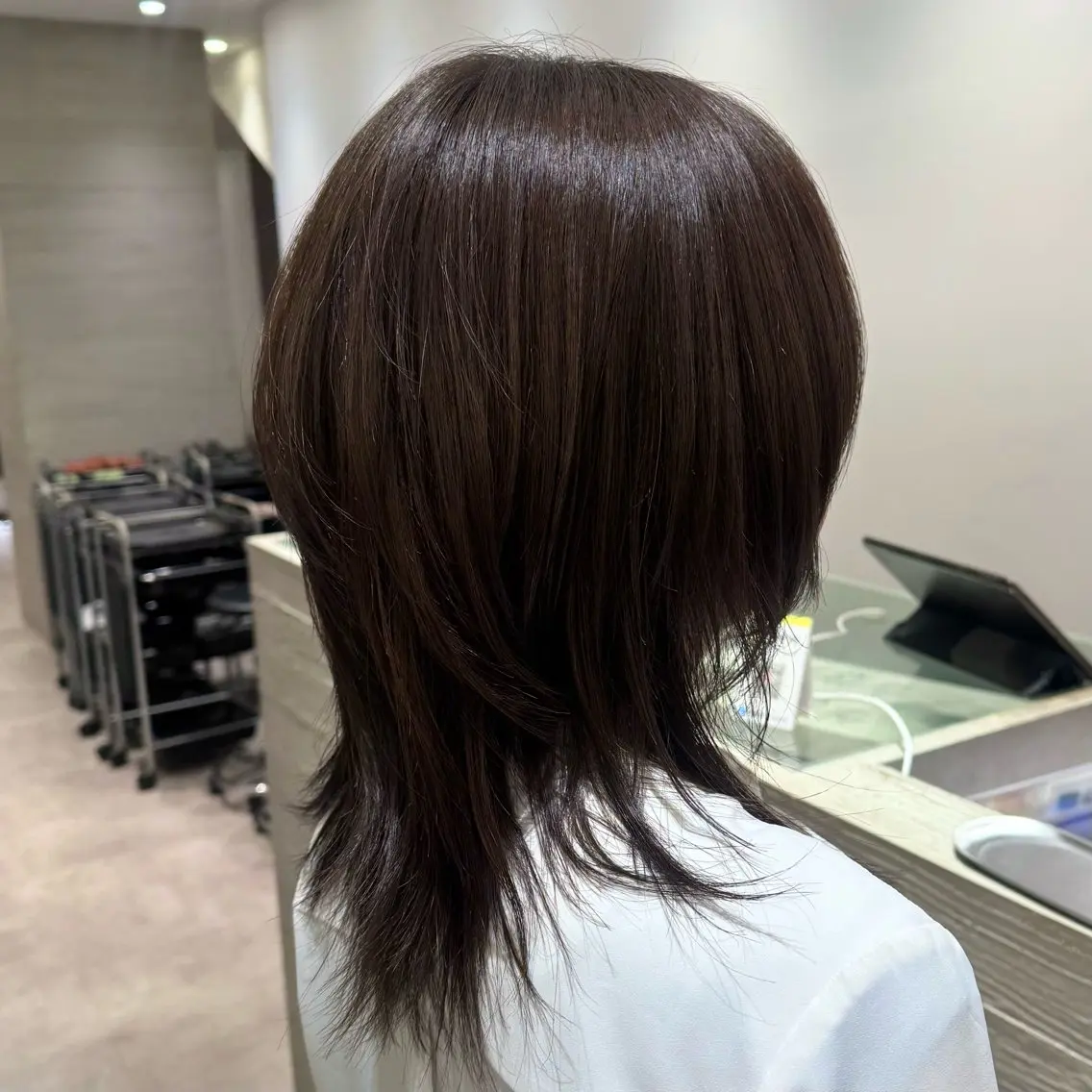【ウルフカット】の写真