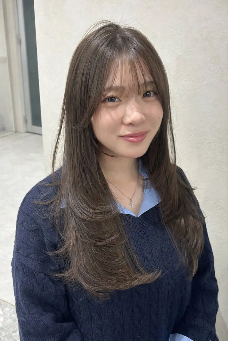 カラー ヘアカラー ANRI🎀 福岡美容師/韓国🎀のヘアスタイル