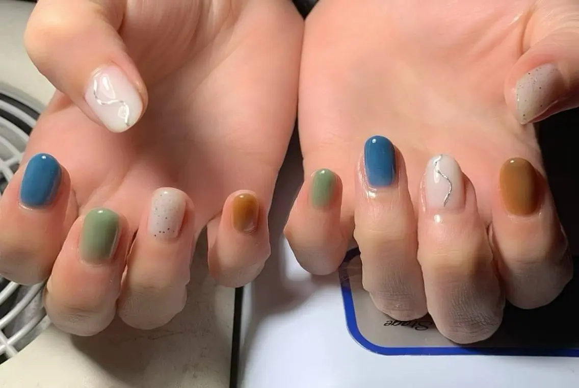 ネイル ニュアンスネイル MHR nailのネイルデザイン