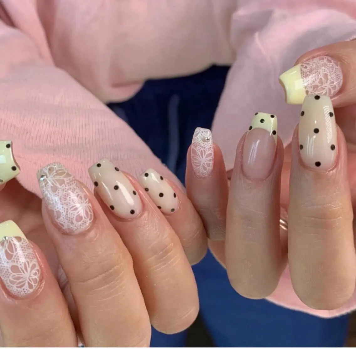 ネイル 長さ出し フレンチネイル グラデーション 韓国ネイル マグネットネイル ハンドネイル VB HEAVEN nailのネイルデザイン