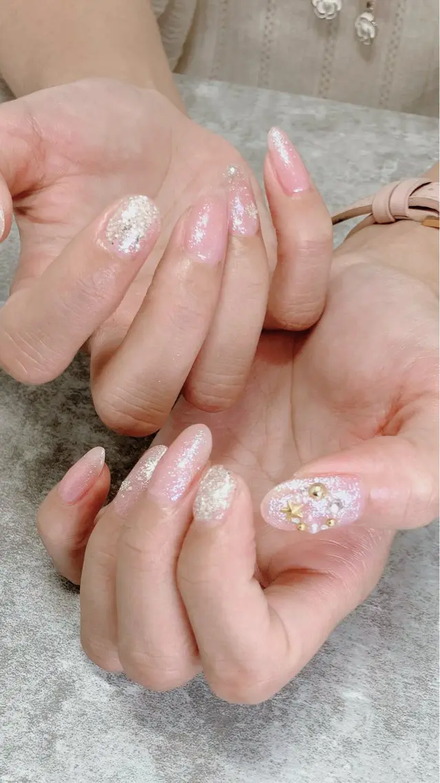 ネイル ハンドネイル ハンドケア shino🌟 痛ネイルのネイルデザイン