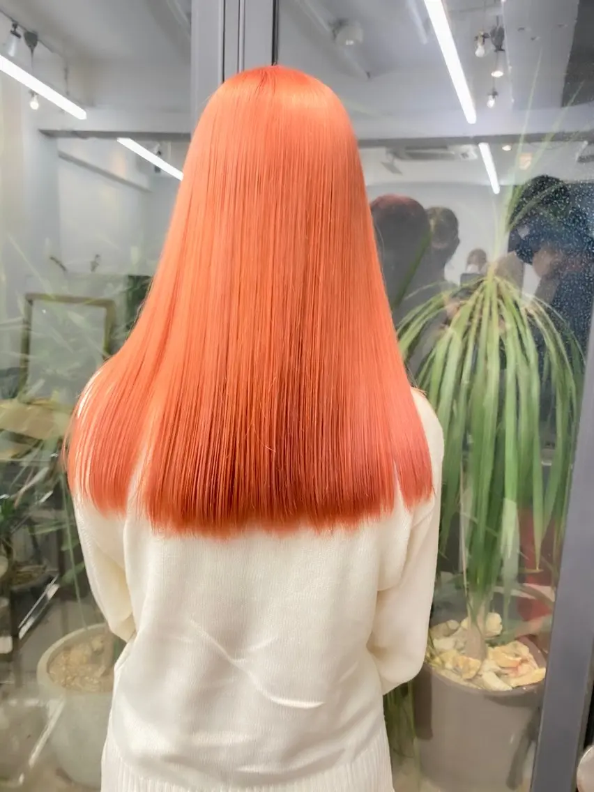 ロング ハイトーン🫧艶髪 MAIKAのヘアスタイル