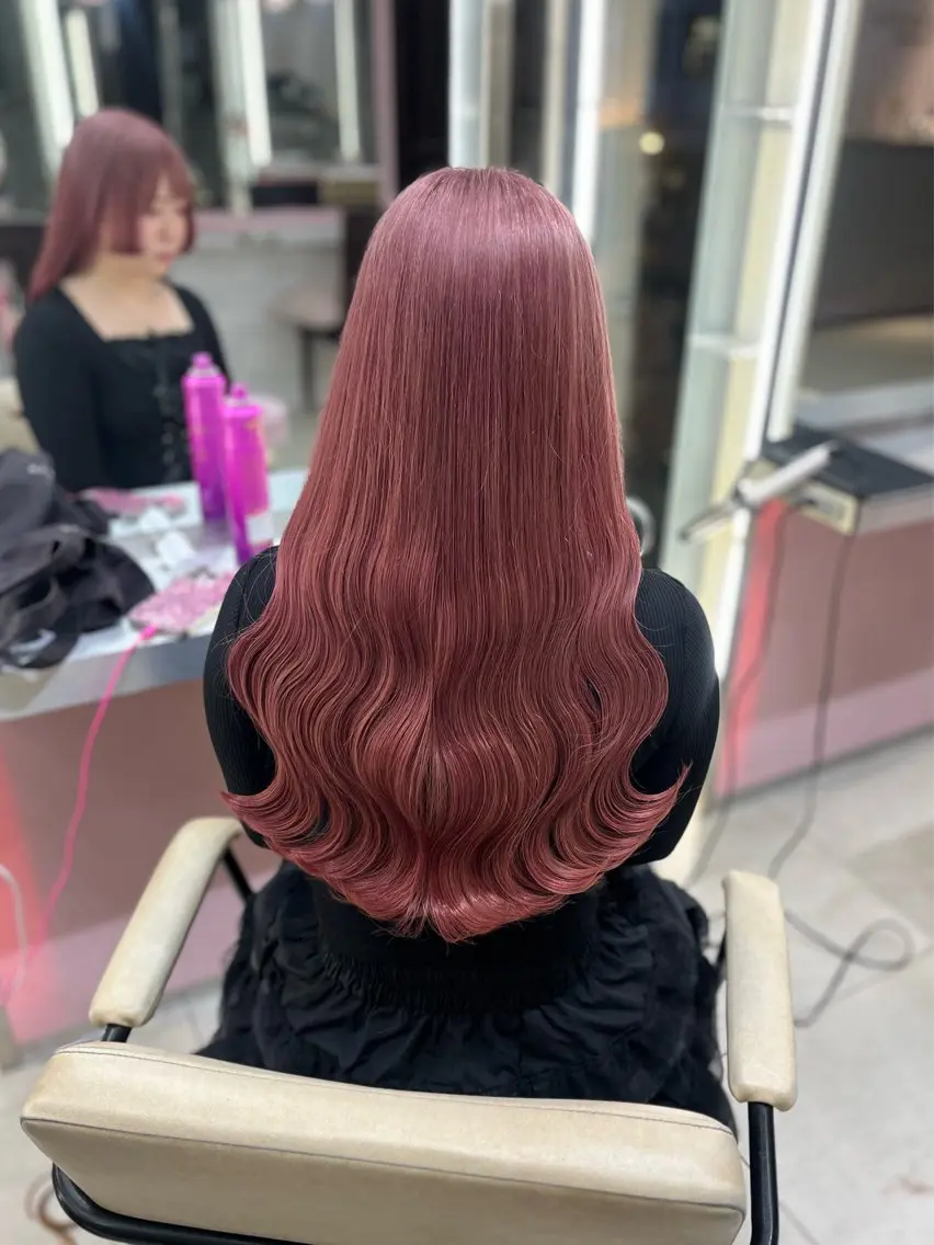 ロング yuuna モデル募集中🤍のヘアスタイル