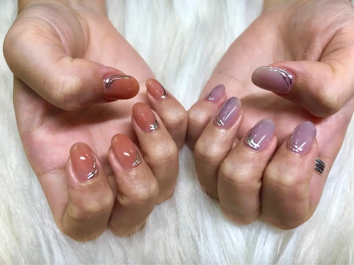 ネイル アートネイル ワンカラーネイル ハンドネイル Josee 井村のネイルデザイン