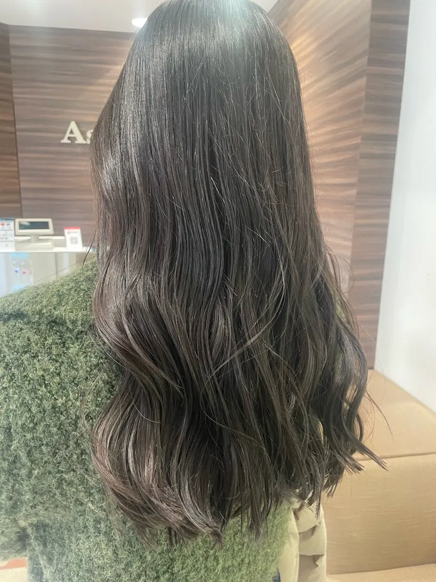 ロング ヘアアレンジ カット トリートメント 韓国ヘアメイク🎀/ 縮毛矯正✨山本媛香のヘアスタイル