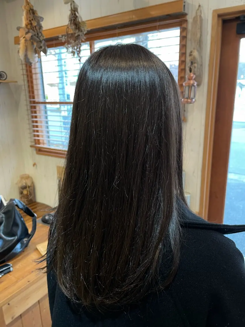 セミロング カラー 🪻二宮俊レディー モデル縮募集🪻のヘアスタイル