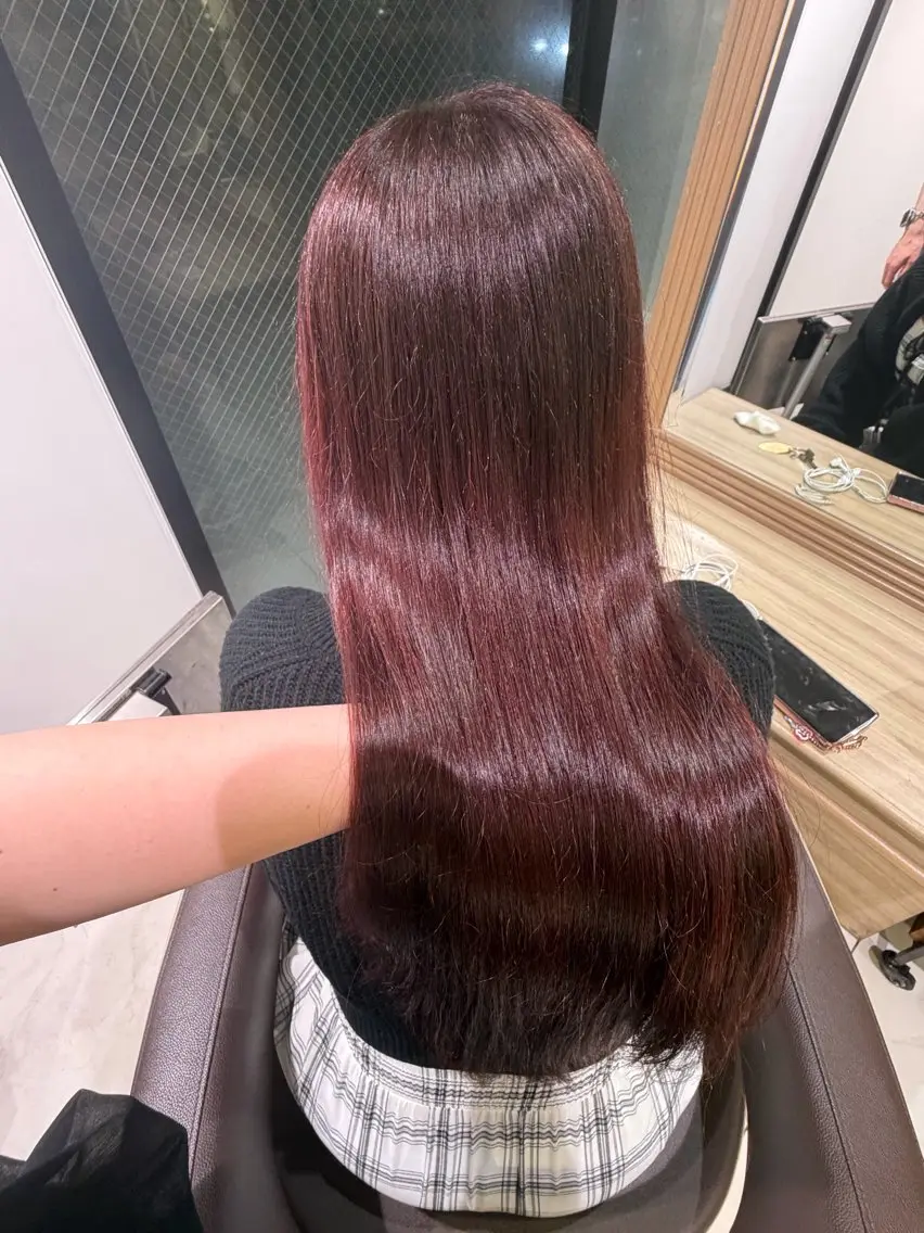 カラー ブラウンカラー 結菜🎀 モデル様募集中✨❤️のヘアスタイル