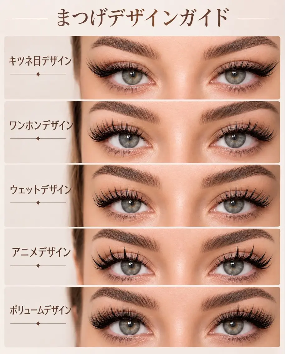 マツエク・マツパ マツエク stunner eyelashのマツエク・マツパデザイン