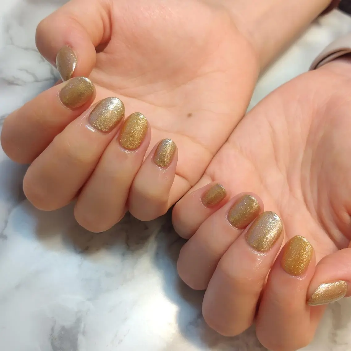 ネイル ラメ(グリッター) ジェヌインネイル 河内のネイルデザイン
