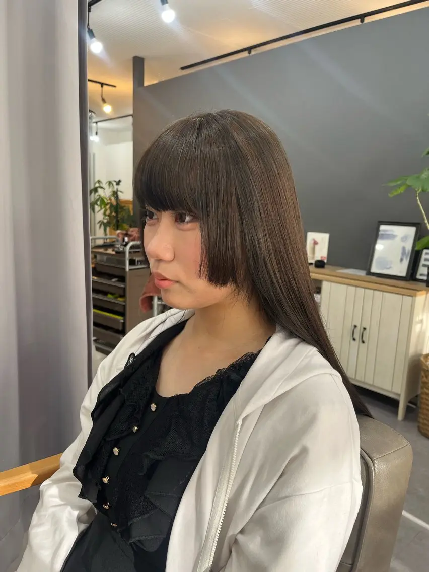 ロング 顔周りカット アスカ 🌟のヘアスタイル