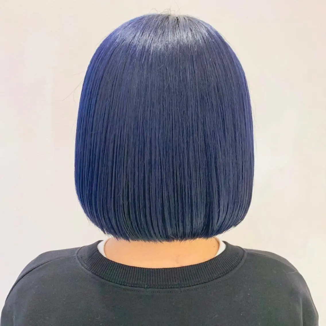 ショート カラー ヘアアレンジ ブルーカラー ネイビーカラー 🍒暖色✖️レイヤー ／Haruna🍒のヘアスタイル
