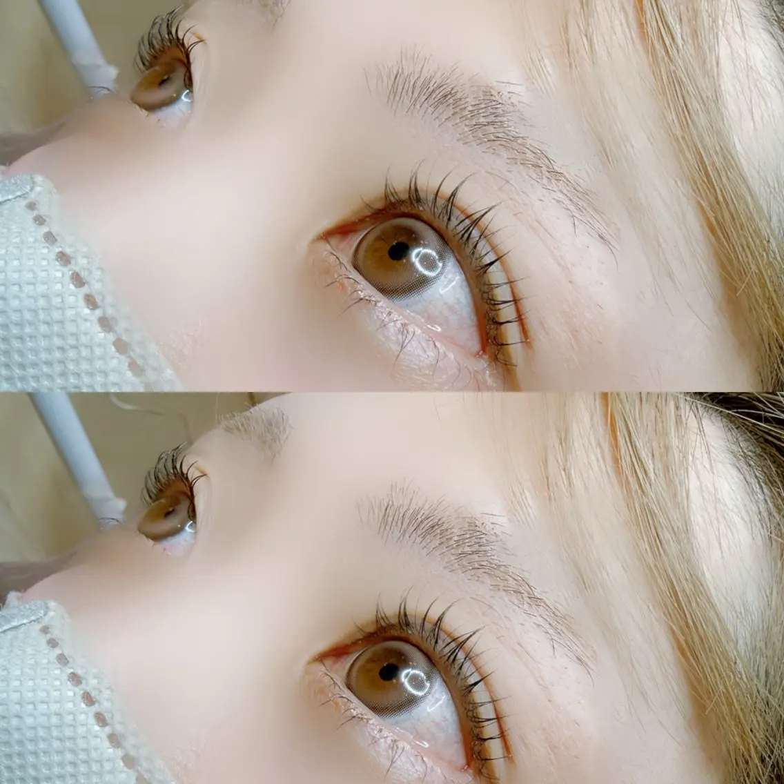 マツエク・マツパ 一重×まつ毛パーマ jujur⭐️ Ayuの眉毛・アイブロウイメージ