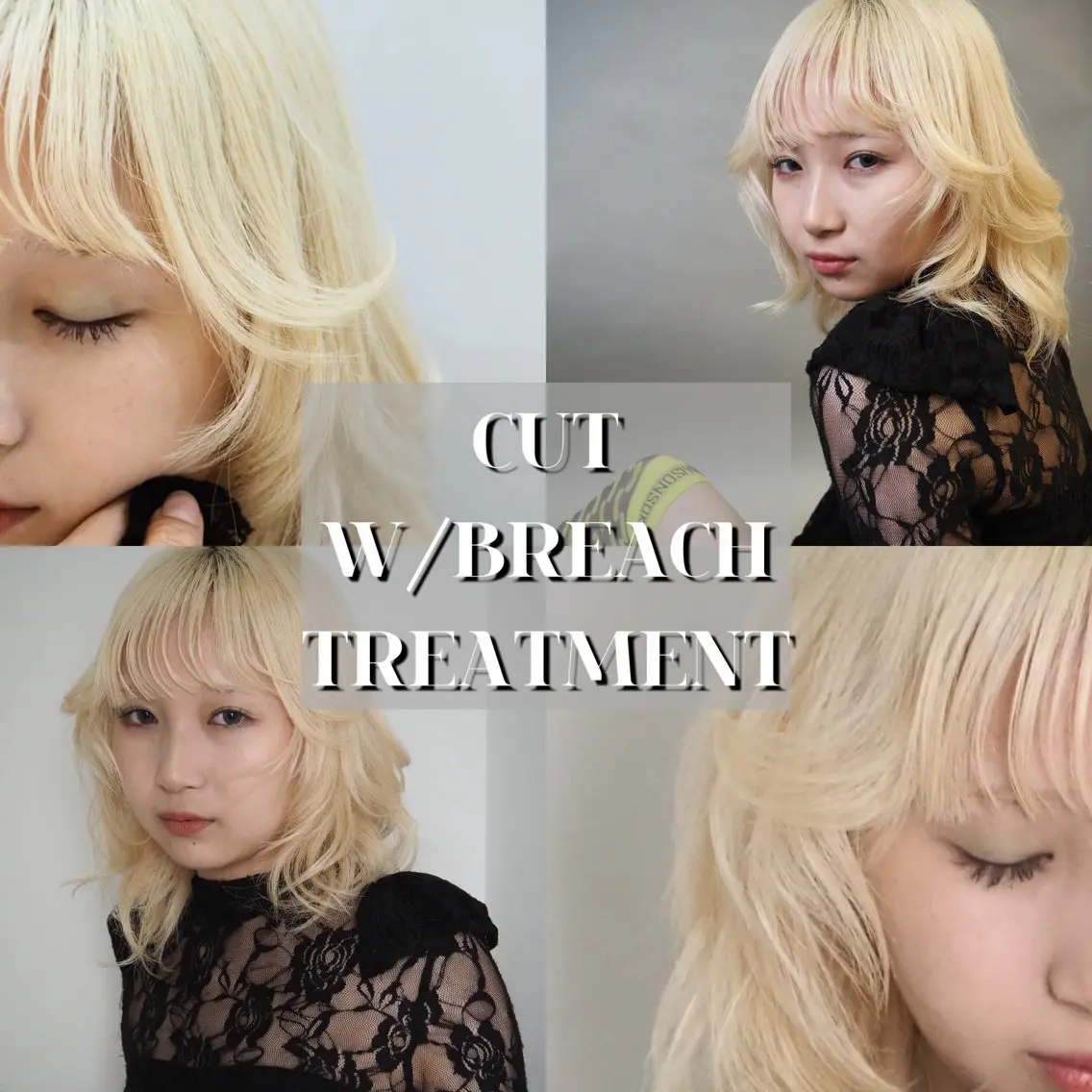 ロング カラー ベージュカラー ブリーチ ブロンド ケアブリーチ 透明感カラー カット ヘアカラー トリートメント yuki/矢場町/ JILLSTUDIOのヘアスタイル