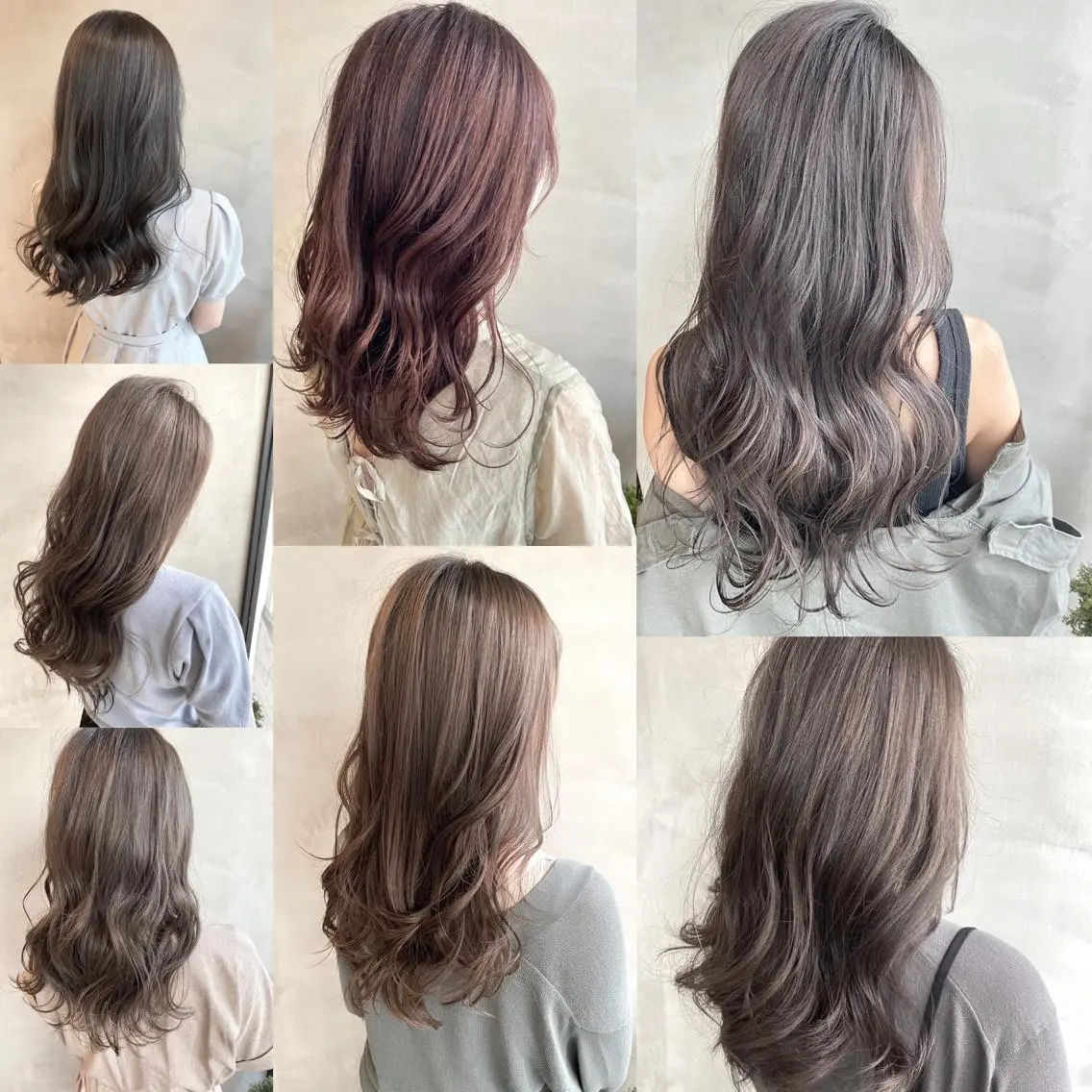 ロング カラー ヘアアレンジ ネイル マツエク・マツパ 透明感カラー ハイライトカラー 外国人風カラー ハイライト ヨシンモリ 夜23時まで予約🉑 reverieあきらのヘアスタイル