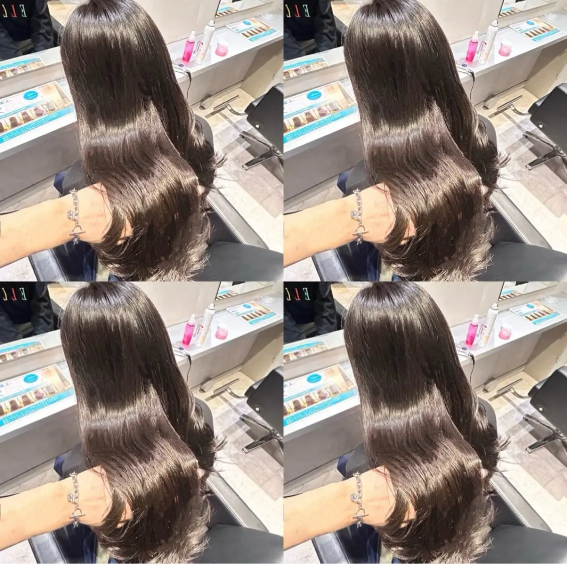ロング カラー カット ヘアカラー トリートメント 髪質改善 /絹髪🫧ゆたかのヘアスタイル