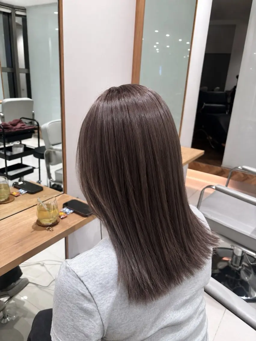 カラー ヘアカラー 💚カラーモデル募集 中⚽️ibuki💚のヘアスタイル