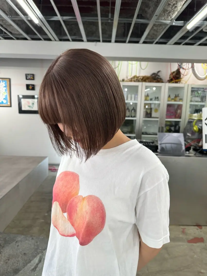 【🌿ブリーチなしダブルカラー＋カット＋補修トリートメント付き＋プチヘッドスパ付き】の写真
