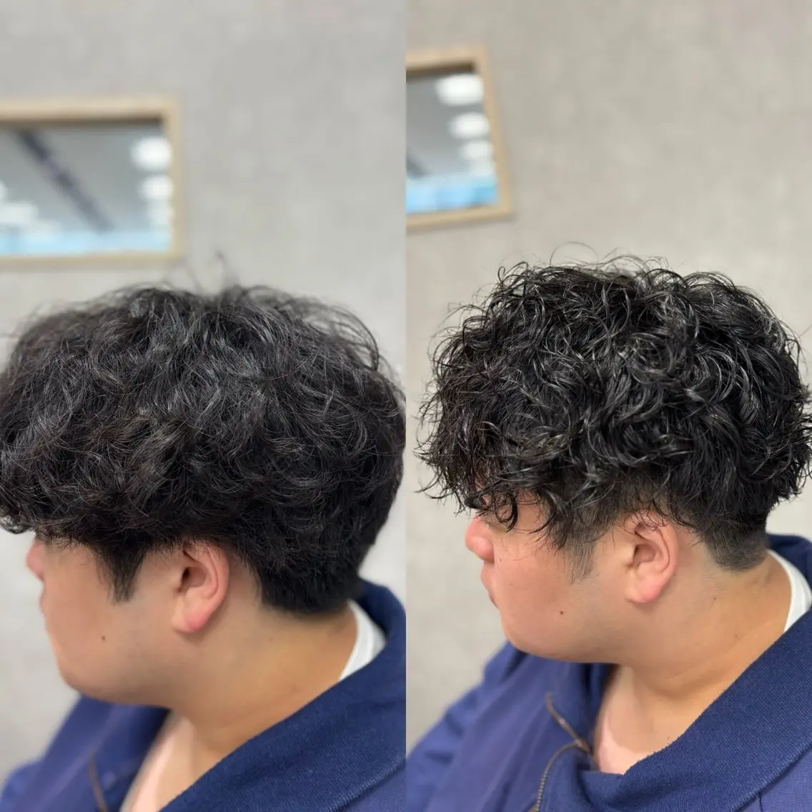 ショート パーマ メンズ カット パーマ メンズ特化韓国風 パーマスタイル/りんのヘアスタイル