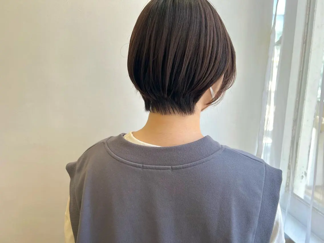 ショート カラー ショートヘア カット ヘアカラー トリートメント タカハシ ハヤトのヘアスタイル
