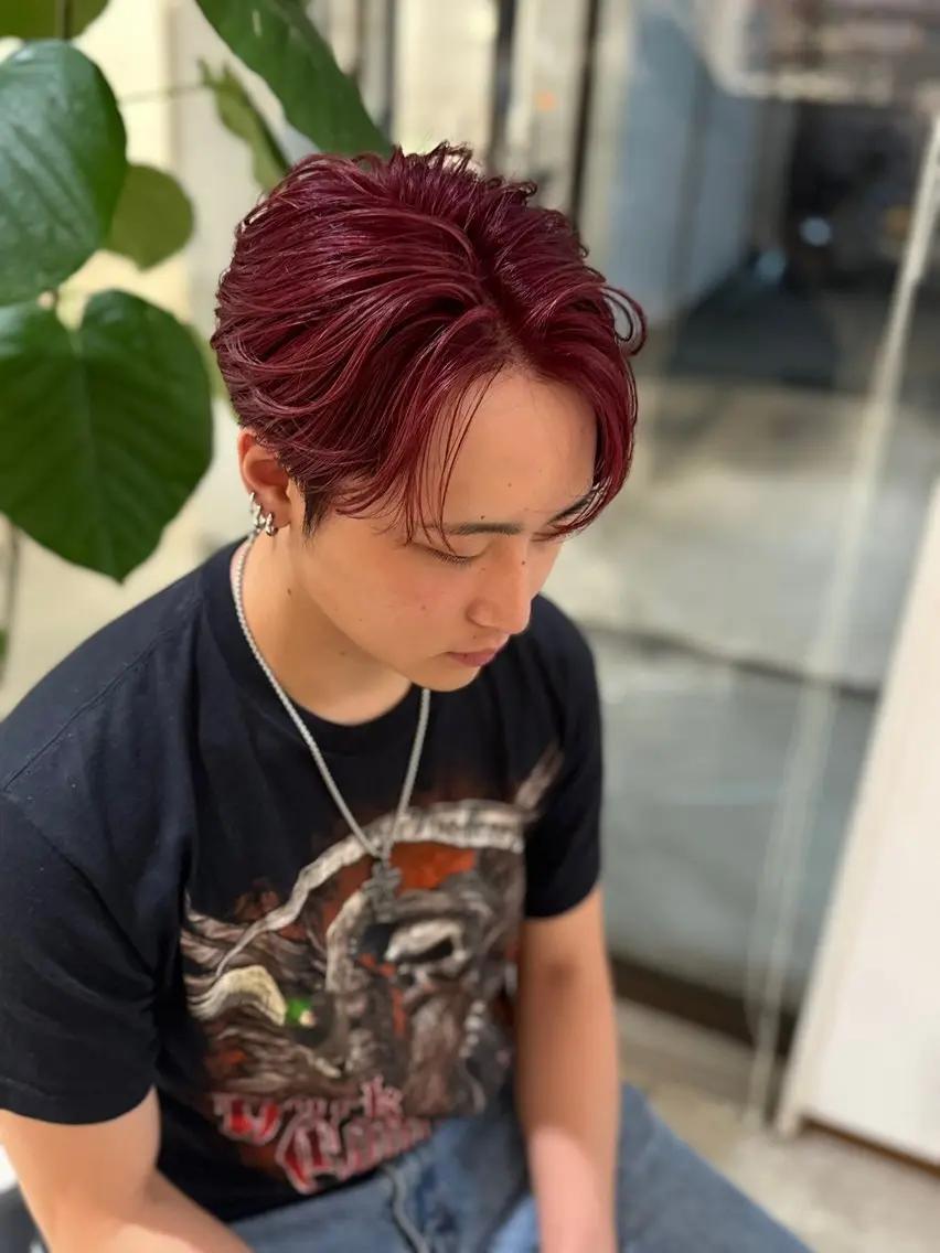【メンズ限定】ワンブリーチ➕ワンカラー➕プレミアムエステトリートメントの写真