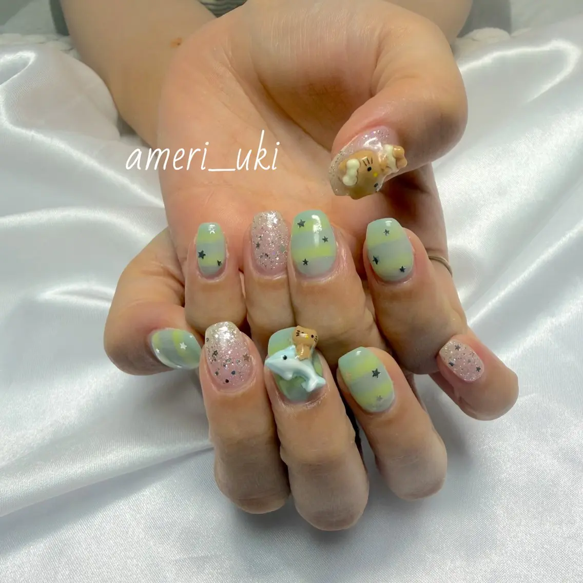 ネイル ハンドネイル Ameri nail /UKIのネイルデザイン