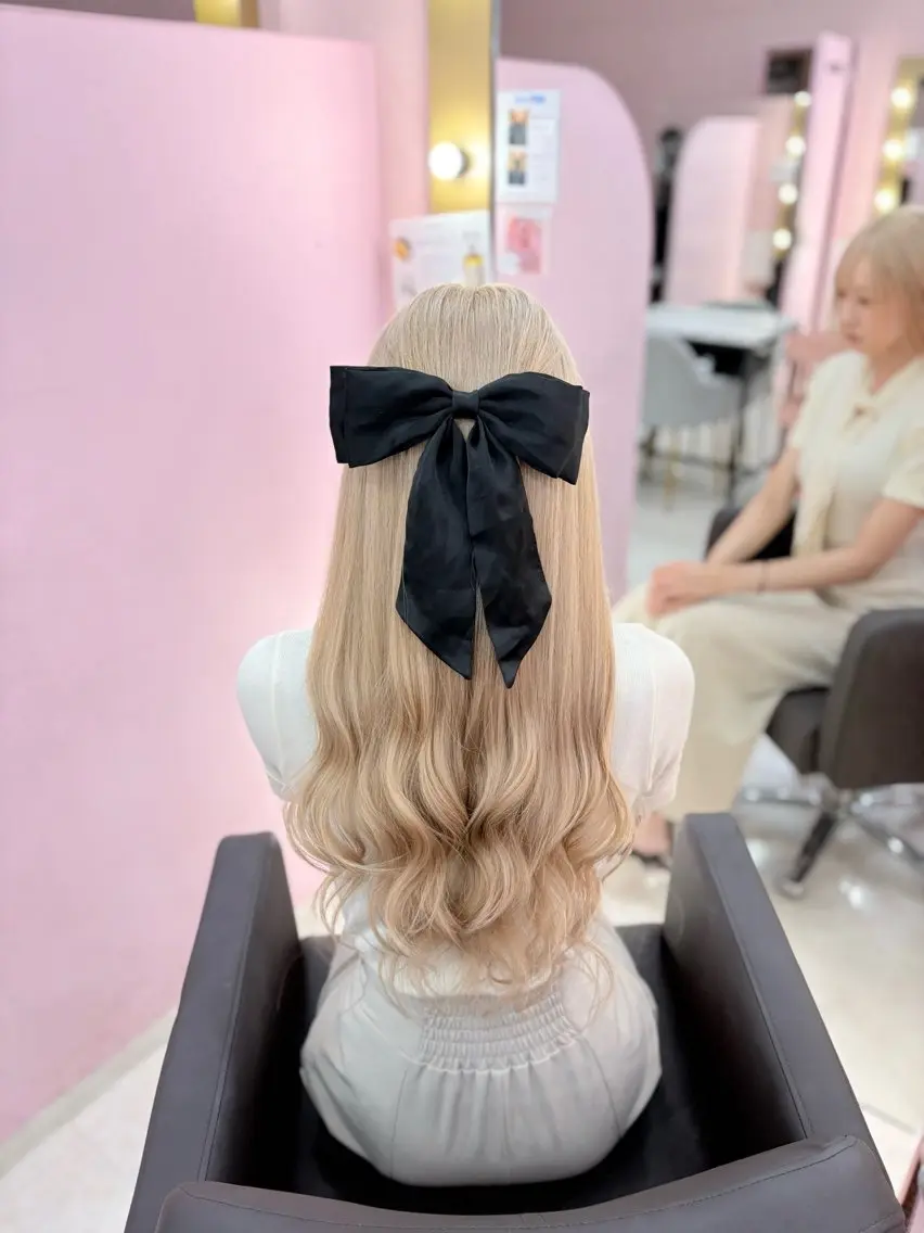 ロング カラー 甘ふわgirly🎀 ハイトーン🤍Ramのヘアスタイル
