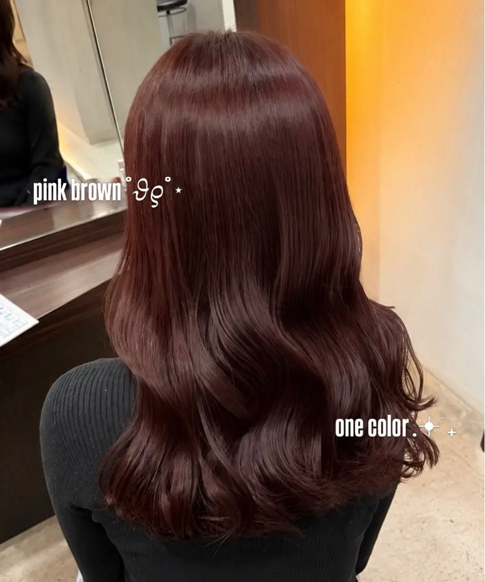 ロング カット ヘアカラー Rin 🫧のヘアスタイル