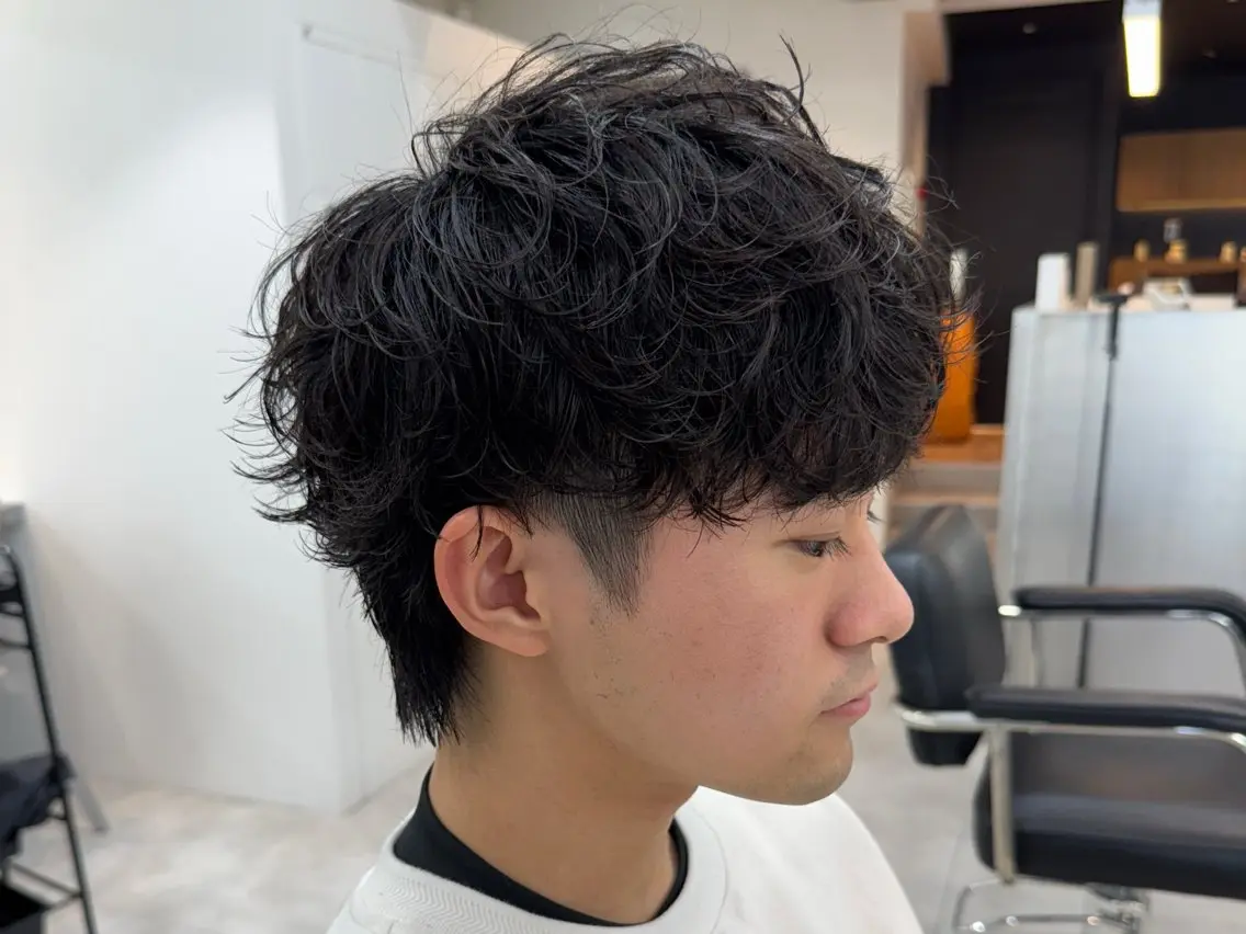メンズ カット パーマ 大宮/メンズパーマ 関勇也のヘアスタイル