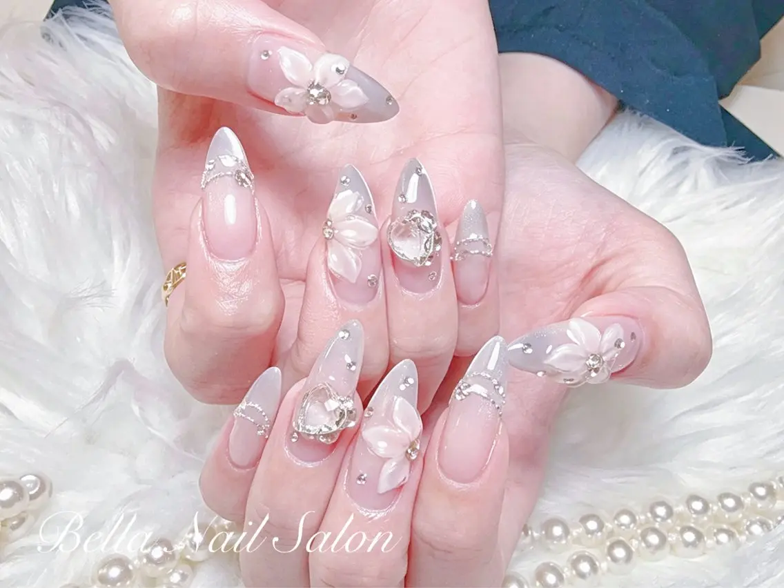 ネイル ハンドネイル Bella Nail Salonパラジェルのネイルデザイン