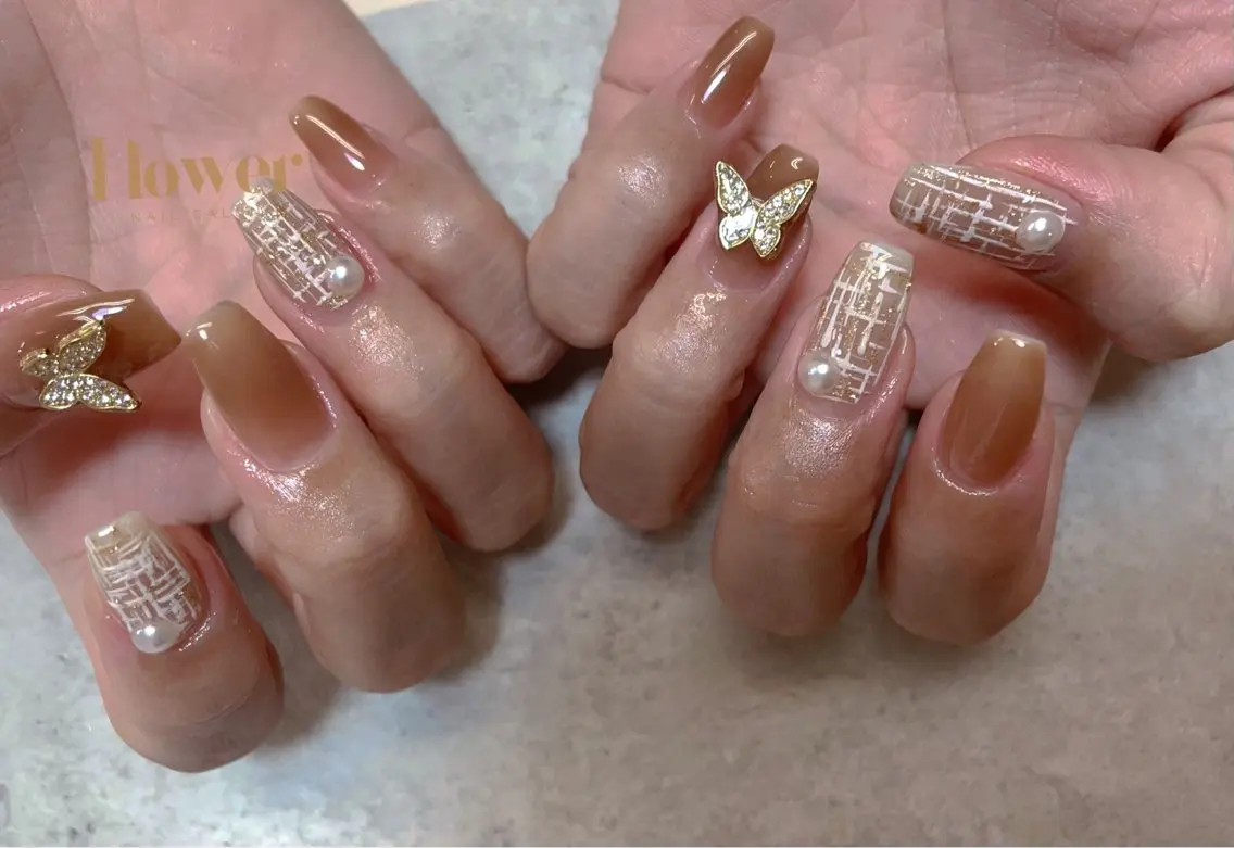 ネイル Flower nailのネイルデザイン