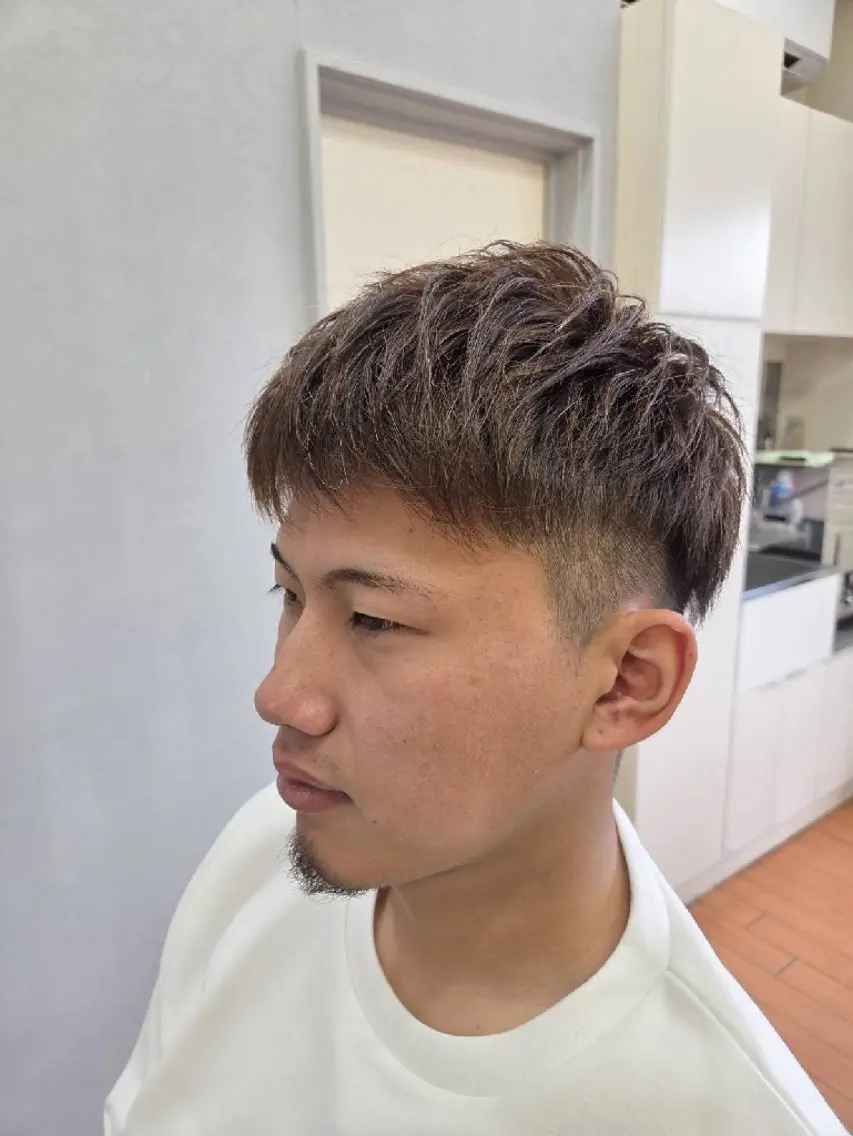 ショート メンズ メンズショート ショートヘア カット YU YAのヘアスタイル