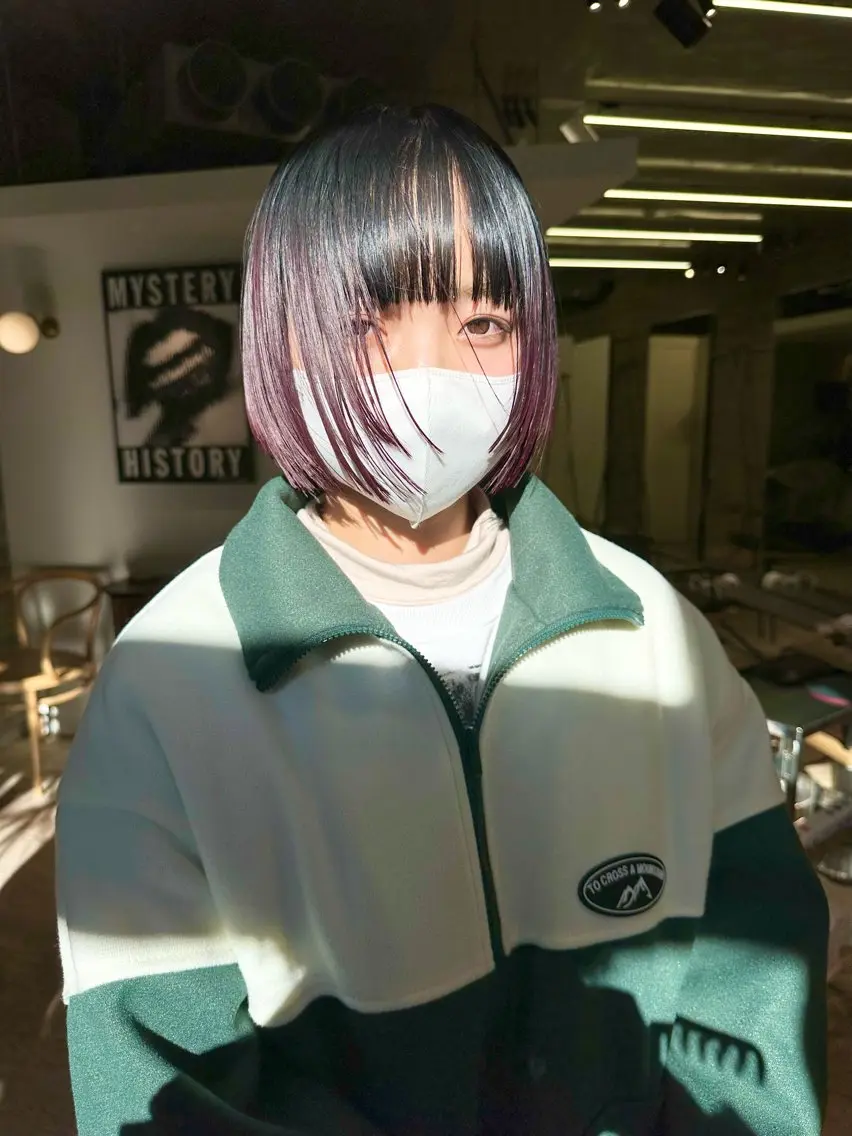 ショート カラー カット ヘアカラー トリートメント kai .のヘアスタイル