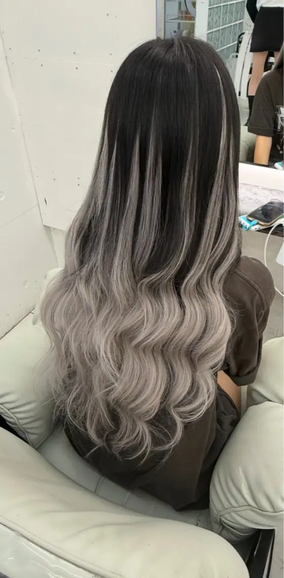 🫧シールエクステ・ロング(長さヘソ上)70枚¥17500🫧の写真